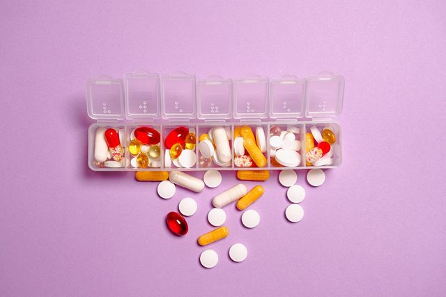 An assortment of supplement pills